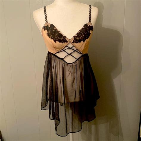 Victoria S Secret Intimates Sleepwear Victoria Secrets Baby Doll Lingerie Poshmark
