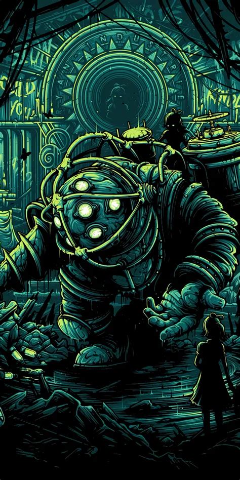 BioShock Art, Bioshock, Art (3580x4800) - Desktop & Mobile Wallpaper