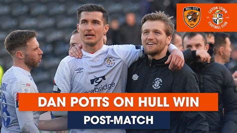 Watch Dan Potts On Hull Victory Luton Town Fc