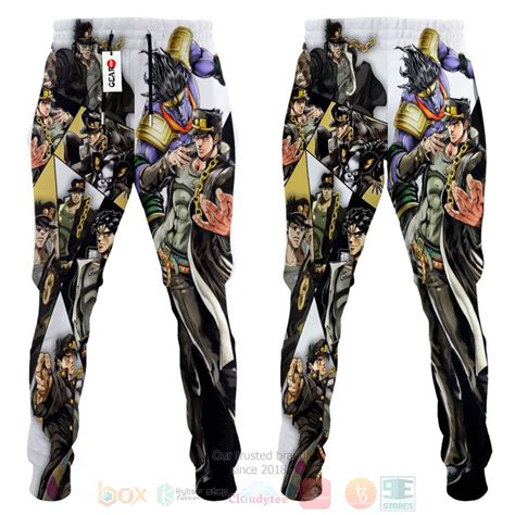 HOT JoJo S Jotaro Kujo Adventures Anime Jogger Pants Express Your Unique Style With BoxBoxShirt