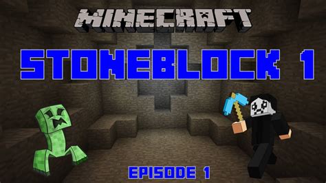 Minecraft Stoneblock 1 Draven Goes Underground Episode 1 YouTube