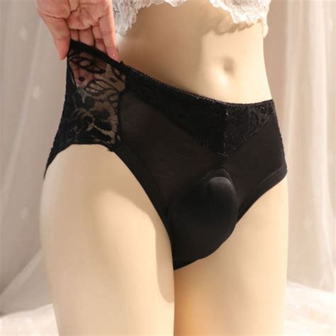 Underwear Underwear Men Crossdress Gays Imitates Lingerie Low Rise Men Lazada Ph