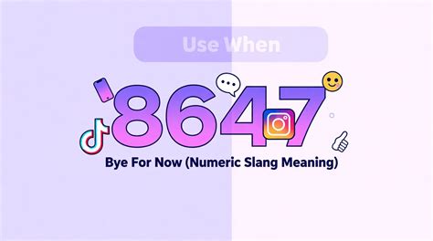 What does 8647 Meaning 💬