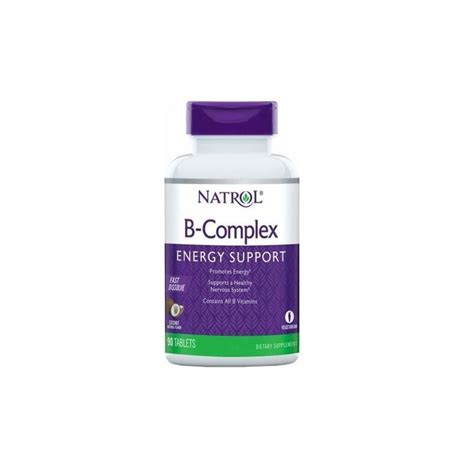 Natrol Бързоразтворим B-комплекс x90 таблетки