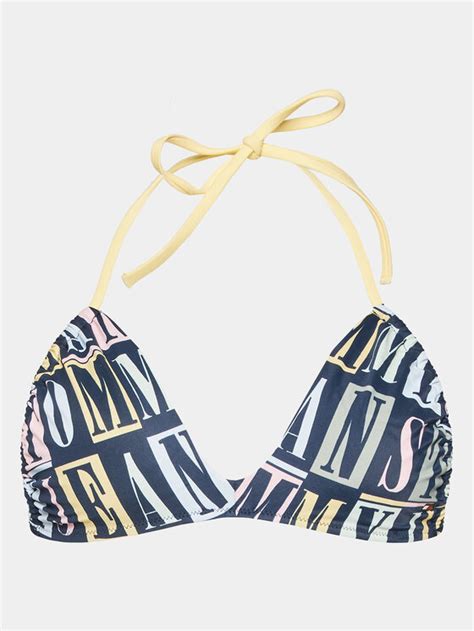 Tommy Jeans Bikini Partea De Sus UW UW Colorat Modivo Ro