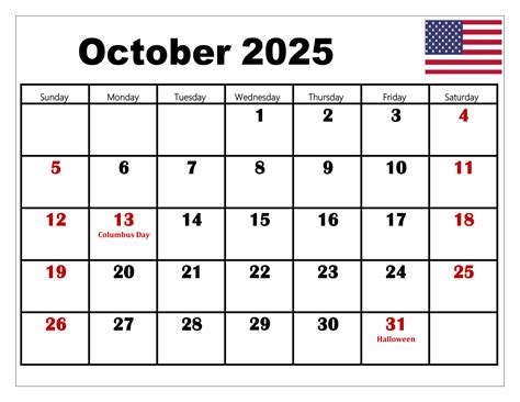 Nashville Calendar October 2025 - Template Free Printable
