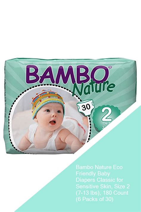 Bambo Nature Eco Friendly Baby Diapers Classic For Sensitive Skin Size