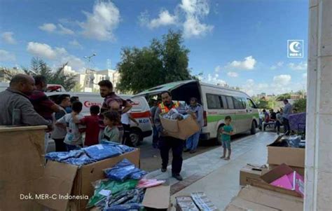 Relawan Mer C Tetap Di Gaza Untuk Bantu Warga