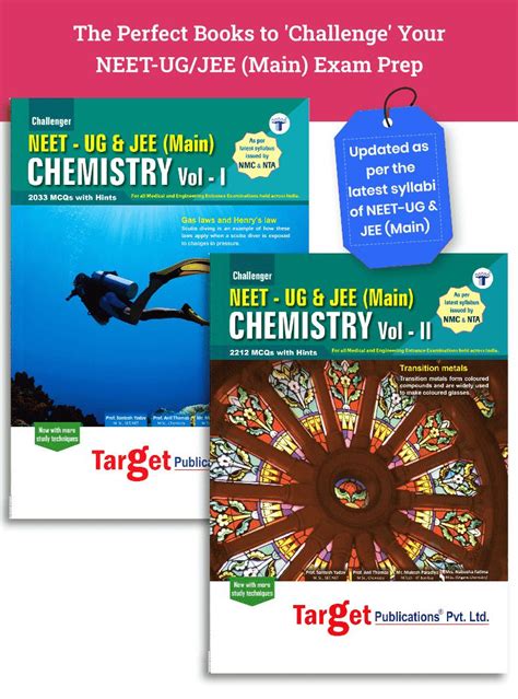 Chemistry Challenger Books Vol 1 2 NEET UG JEE Mains Chemistry