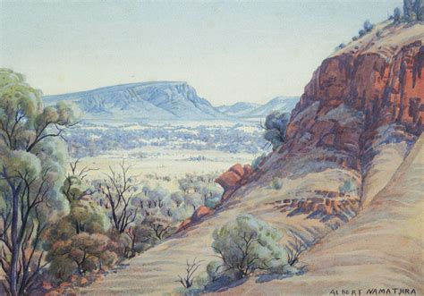 central australian landscape macdonnell ranges