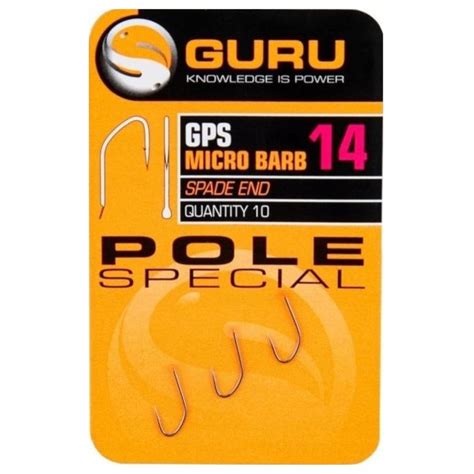 Haczyki Mikro Zadzior Z Opatk Guru Gps Micro Barb Spade R Guru