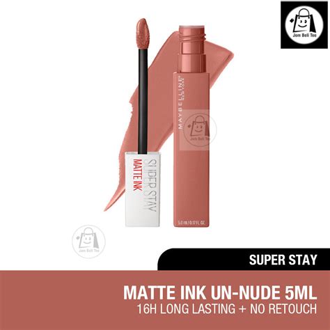 Maybelline Super Stay Matte Ink Seductress Nude Shopee Philippines