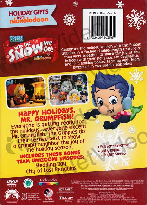 Nickelodeon Bubble Guppies Team Umizoomi Into The Snow We Go Boxset