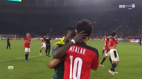 Video Mane Consoles Salah At Ft Emotional Afcon Final