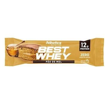 Best Whey Bar G Sabor P O De Mel G Atlhetica Nutrition