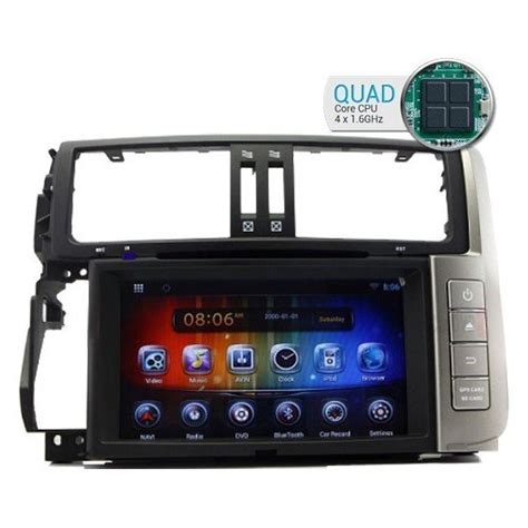 Radio Gps Land Cruiser Kdj Head Unit Tr Tradetec Tdt No Usb