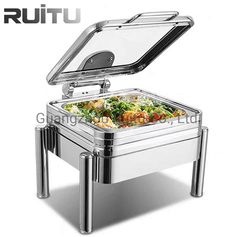 Qt Table Top Catering Chafer Chaffing Dishes Stainless Steel Hot Pot Party Hotel Buffet Server
