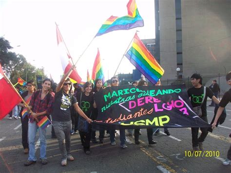 Derecho Lgtb Usmp Ix Marcha Del Orgullo Gay Lima Per Lgbt Ta Versi N Protesta E
