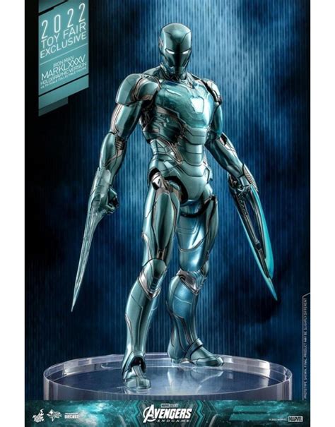 HOT TOYS Avengers Endgame Iron Man Mark LXXXV Holographic MMS D
