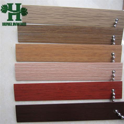 High Glossy Wood Grain PVC Edge Banding Tapes For Furniture China PVC