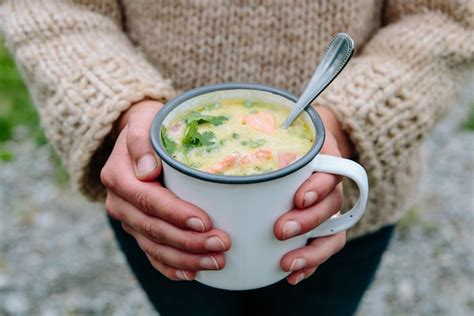 Coconut Sockeye Salmon Chowder