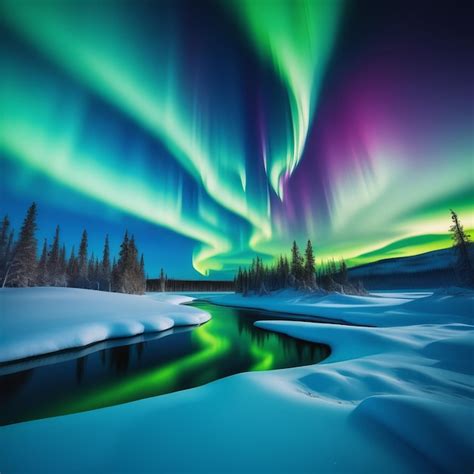 premium photo aurora borealis   arctic aurora borealis   arctic