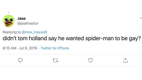 Tom Holland dice que debe de haber un Spider Man gay Código Espagueti