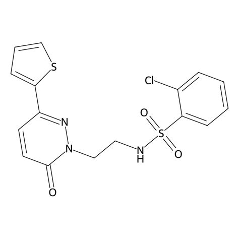 Buy 2 Chloro N 2 6 Oxo 3 Thiophen 2 Yl Pyridazin 1 6H Yl Ethyl