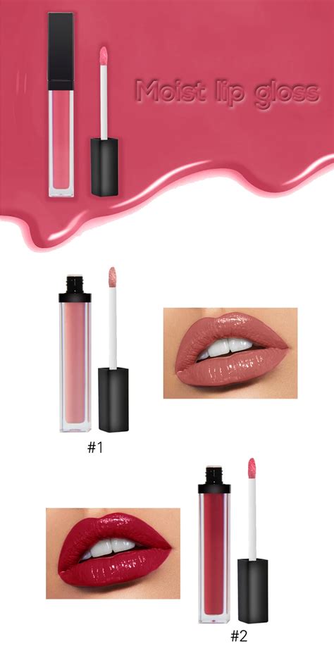 Oem Long Lasting Nude Thrill Lip Gloss Lipstick Private Label Vivid Color Waterproof And Long