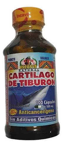 Cartilago De Tiburon Suplemento Alimenticio Capsulas 100un Cuotas