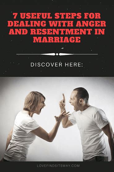 7 Useful Steps For Dealing With Anger And Resentment In Your Marriage