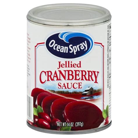 Ocean Spray Sauce Jellied Cranberry Sauce 14 Oz From Shaw S Instacart