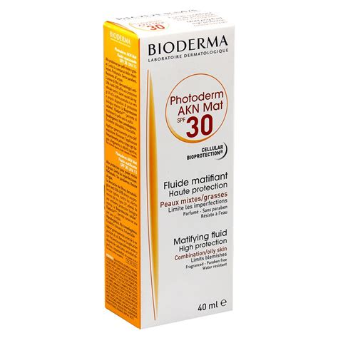 Bioderma Photoderm Akn Mat Fluid Spf 30 40 Ml Fényvédő Emaghu