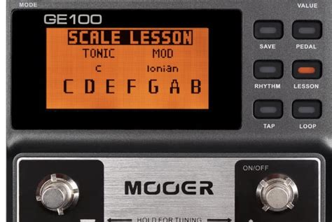 MOOER GE100 Multi-effects Guitar Processor Pedal Review | Play Guitar ...
