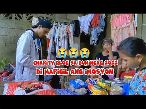 Charity Blog Sa Dumingag Full Video Di Ko Napigil Ang Imosyon Iyakan