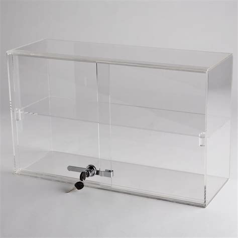 Azar Displays Acrylic Lockbox Countertop Display Case