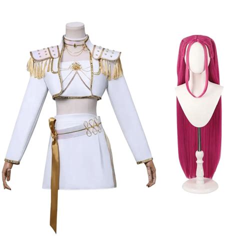 Fantasia Da Guerreira Do K-pop - Fantasia Cosplay Mira Brilho Huntrix Guerreiras do K Pop Demon Hunters ...