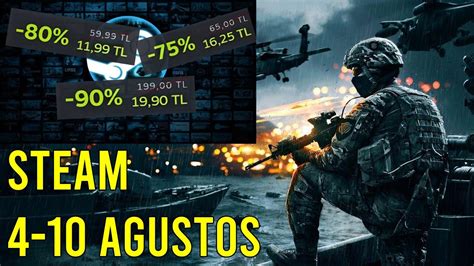 STEAM 4 10 AĞUSTOS HAFTA SONU İNDİRİMLERİNDE KAÇIRILMAYACAK OYUNLAR BU