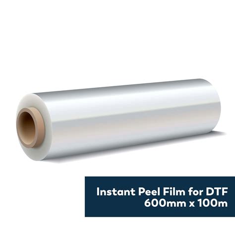 DTF Premium Instant Peel Film 600mm X 100m Available From YPS