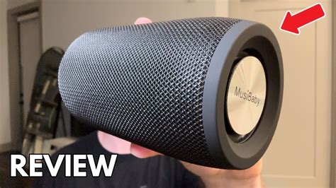 Musibaby Portable Bluetooth Speaker Full Review Youtube