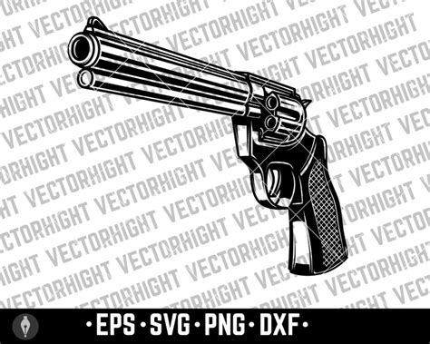 Revolver Svg Gun Svg Pistol Svg Weapon Svg Revolver Etsy Sexiezpix