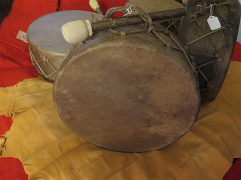 Native American Sweat Lodge Drums