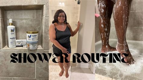 Relaxing Shower Pamper Routine Self Care Dove Body Love Youtube