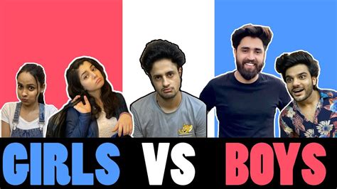 Girls Vs Boys Resty Kamboj Neha Bagga Jugaadiroommates Youtube