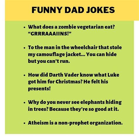 Dad Jokes Best Dad Jokes For Cheesy Jokes Dad Jokes Funny