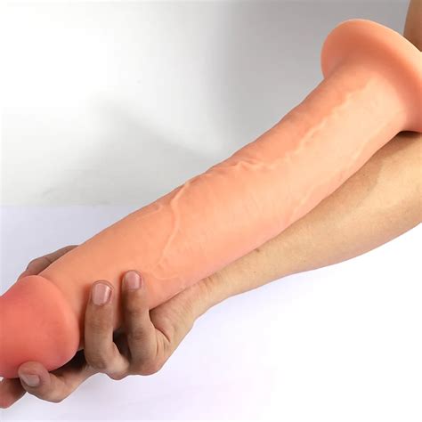 Ultra Soft Liquid Silicone Anal Dildo Hugedildo