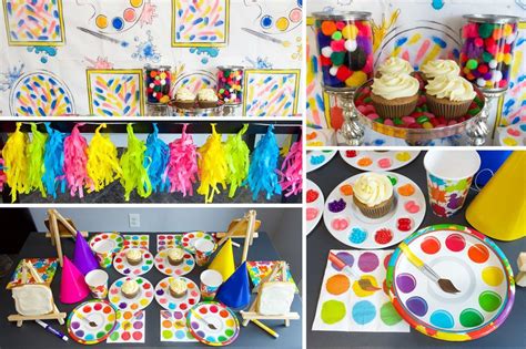 arts  crafts party decorations crafts craft party birthday party