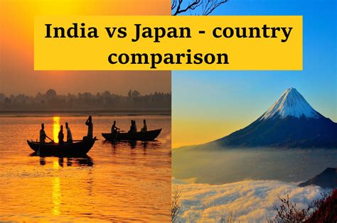 India and Japan - country comparison | India vs Japan