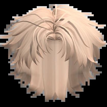 Blonde Anime Male Messy Mullet Hair Short Roblox Item Rolimon S