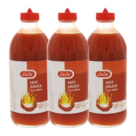 LuLu Hot Sauce X Ml Online At Best Price Lulu Kuwait
